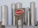 A sign at a Montreal Saputo plant is shown on Jan. 13, 2014. THE CANADIAN PRESS/Ryan Remiorz