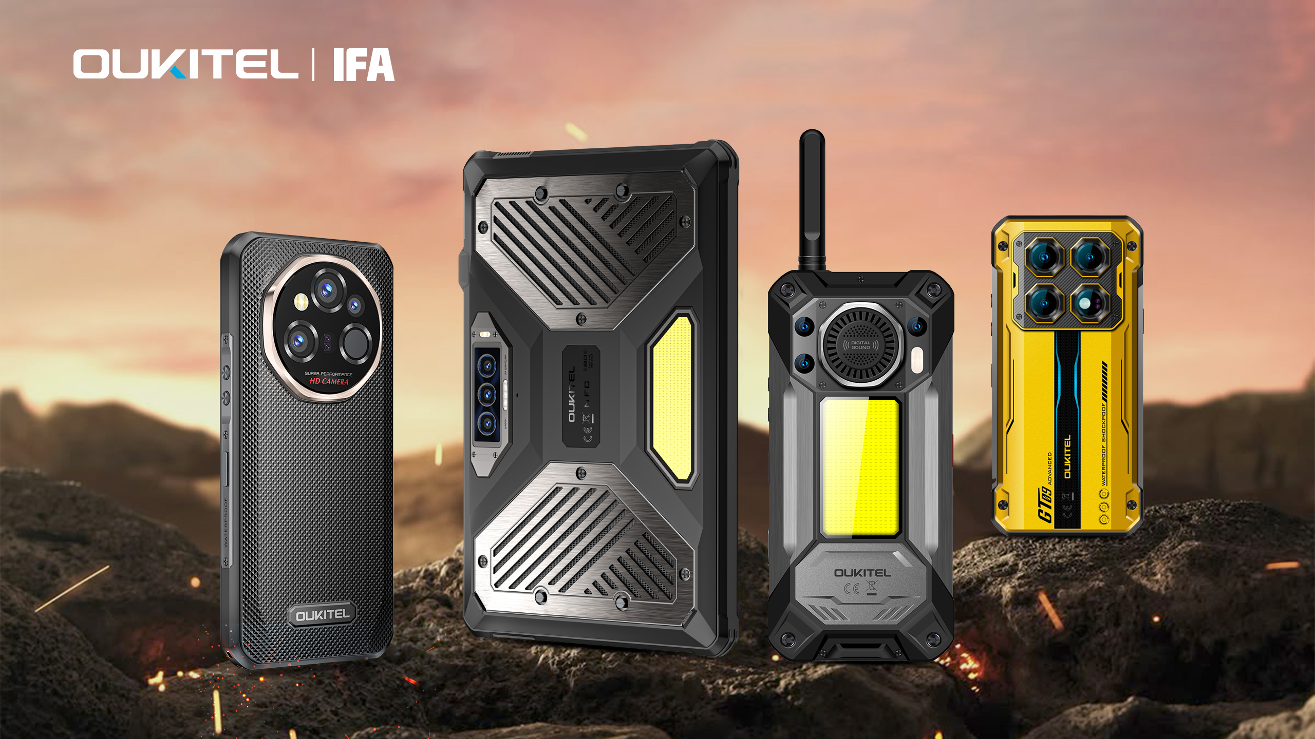 Oukitel showcases new groundbreaking rugged devices at IFA 2025