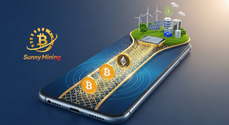 Sunny Mining Launches Free Cloud Mining Mobile App for XRP, BTC, and ETH