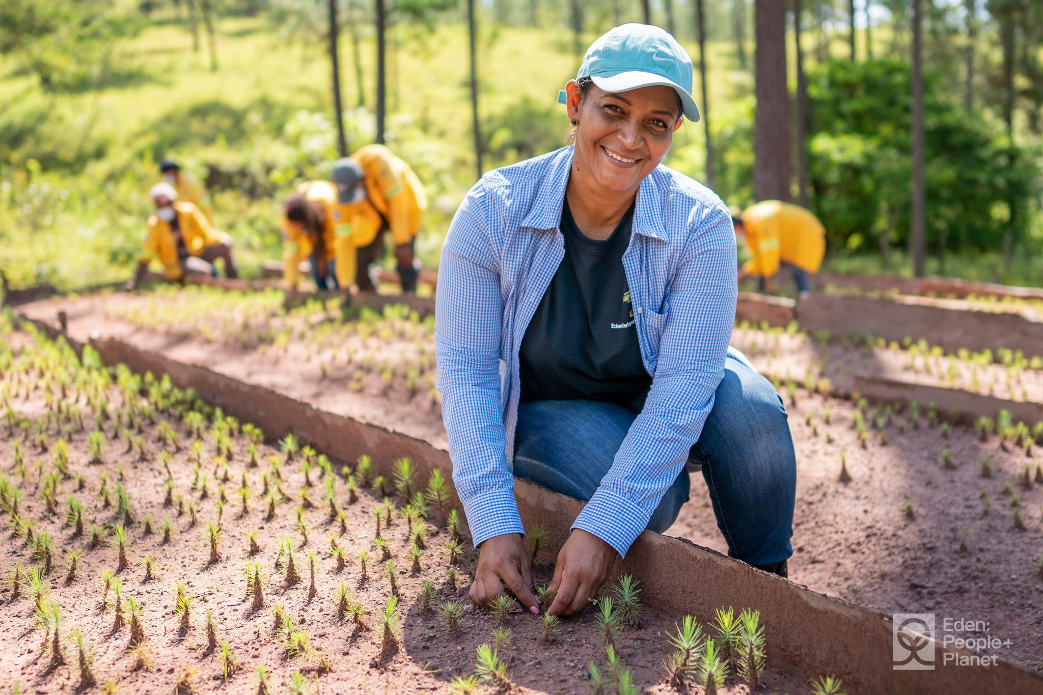 Zoom gifts plant trees with Gifts for Good, via Eden: People + Planet