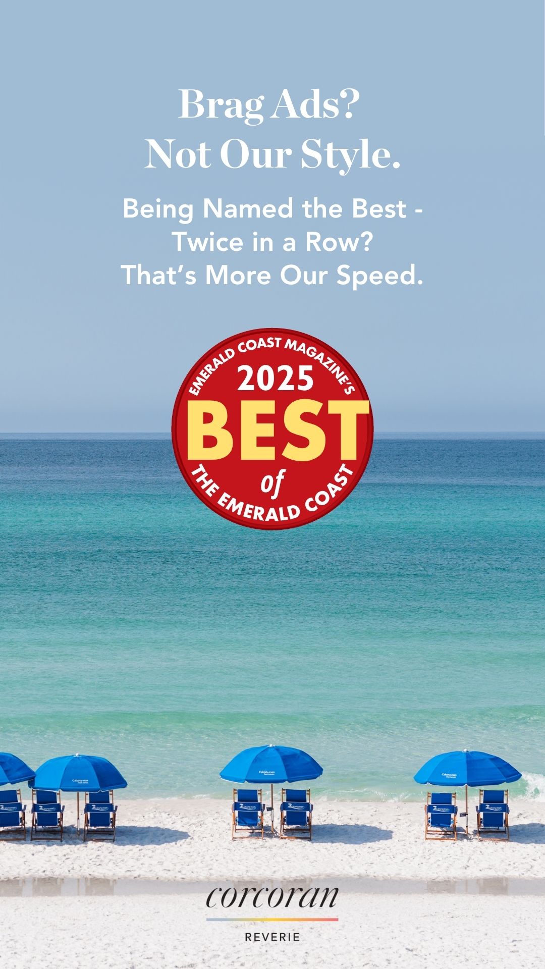 Best of the Emerald Coast, Two Years in a Row