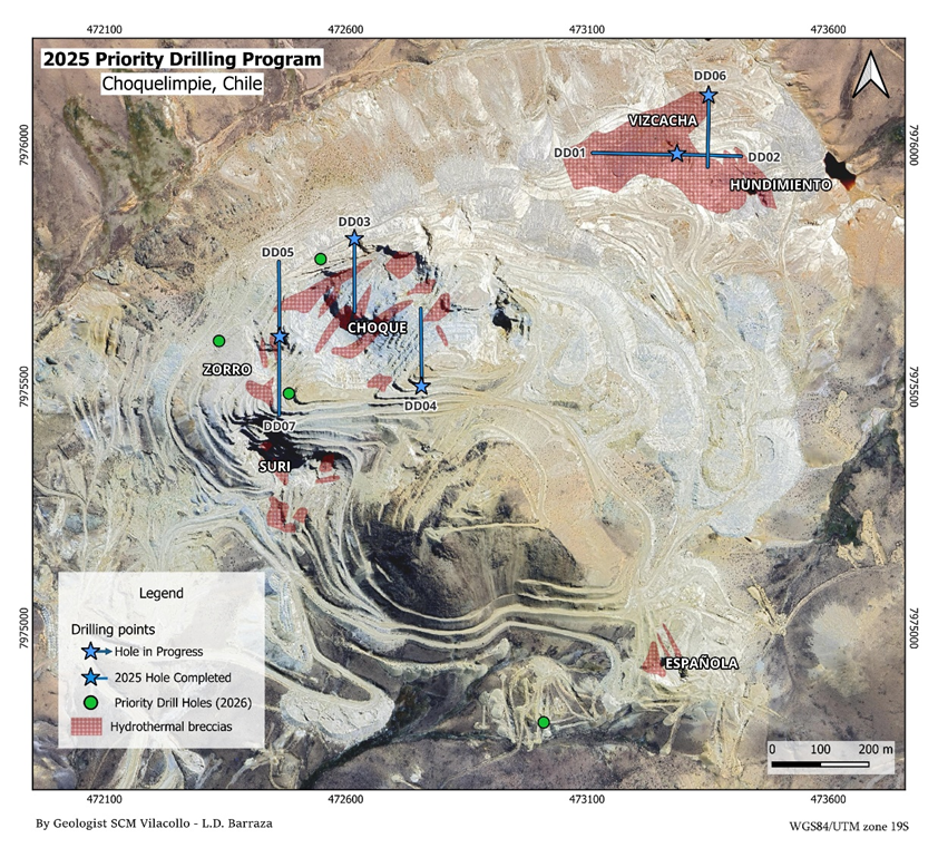 figure 3 phase 3 drill hole location map Norsemont Drills 20 Meters of 1.20 G/T Gold Equivalent at Bottom of Hole