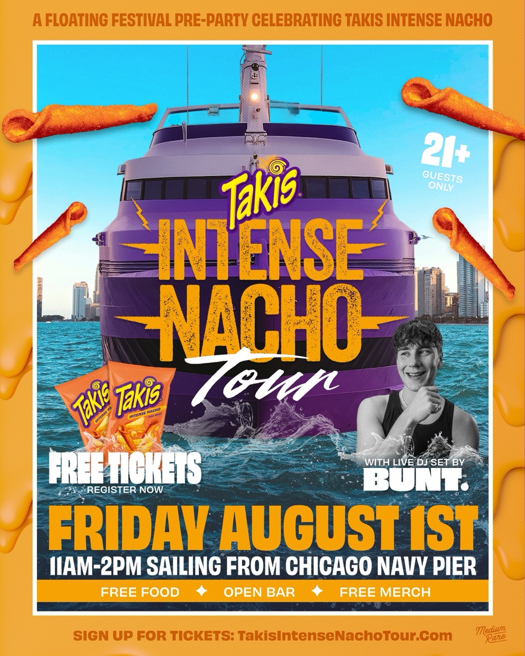 Takis® Intense Nacho Tour