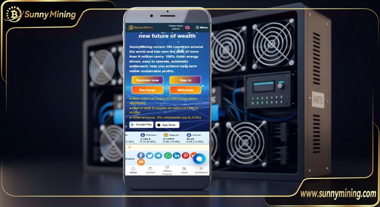 SunnyMining Launches Free Cloud Mining App With Zero Investment, Allowing  Users To Mine Cryptocurrencies On Their Phones - The Globe and Mail