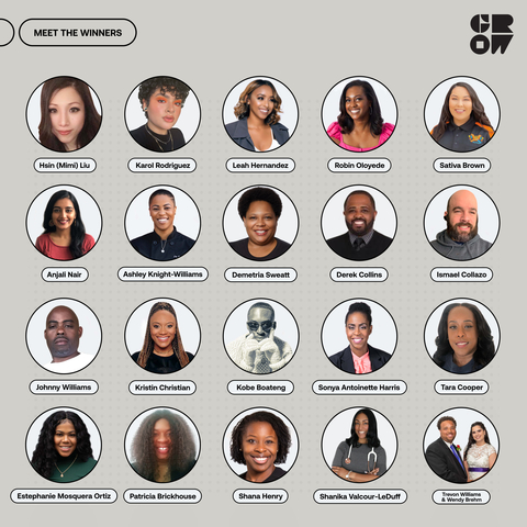 Meet the Grow Winners (Photo: Business Wire)