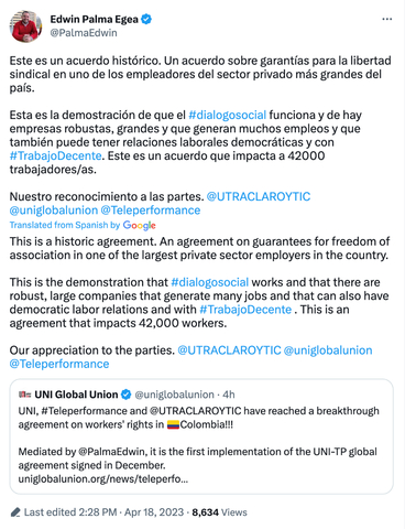 (Photo: Teleperformance)