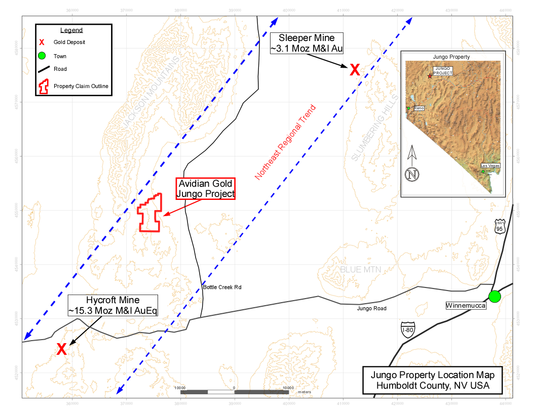 Avidian Gold Corp., Thursday, April 21, 2022, Press release picture
