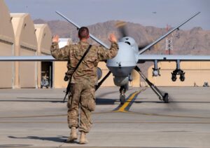 US Soldier Predator Drone Afghanistan; Source: Washington Post