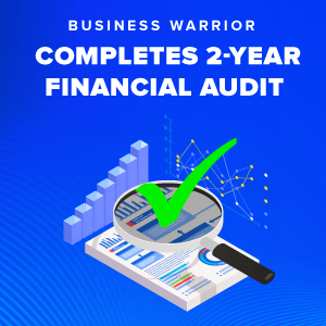 Business Warrior hits major milestones in pursuit of uplisting to senior stock exchange. (Graphic: Business Wire)