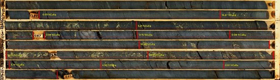 272535 f64b8d8dc4f82b70 003 Abitibi Metals 150m Step-Out Extends B26 Western Copper-Gold Zone With 8.16% CuEq Over 3.2m Within 11.0m at 3.93% CuEq, Highlighting Significant Expansion Potential