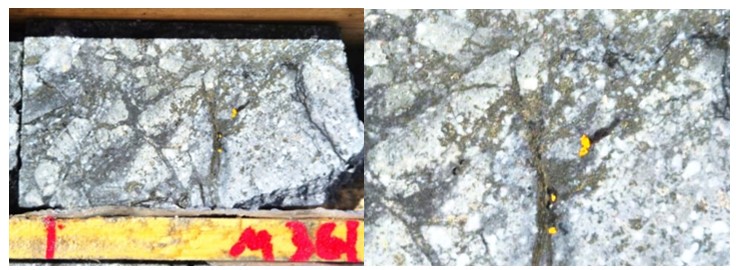 pic5 Norsemont Drills 94 meters at 1.26 g/t Au and 109 meters at 1.09 g/t Au Both Holes Starting at Surface