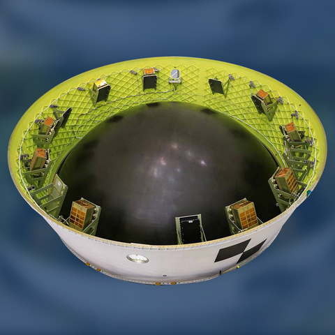 LunIR is fully integrated within the Orion Stage Adapter aboard NASA's Space Launch System (ImageCredit:<a href=
