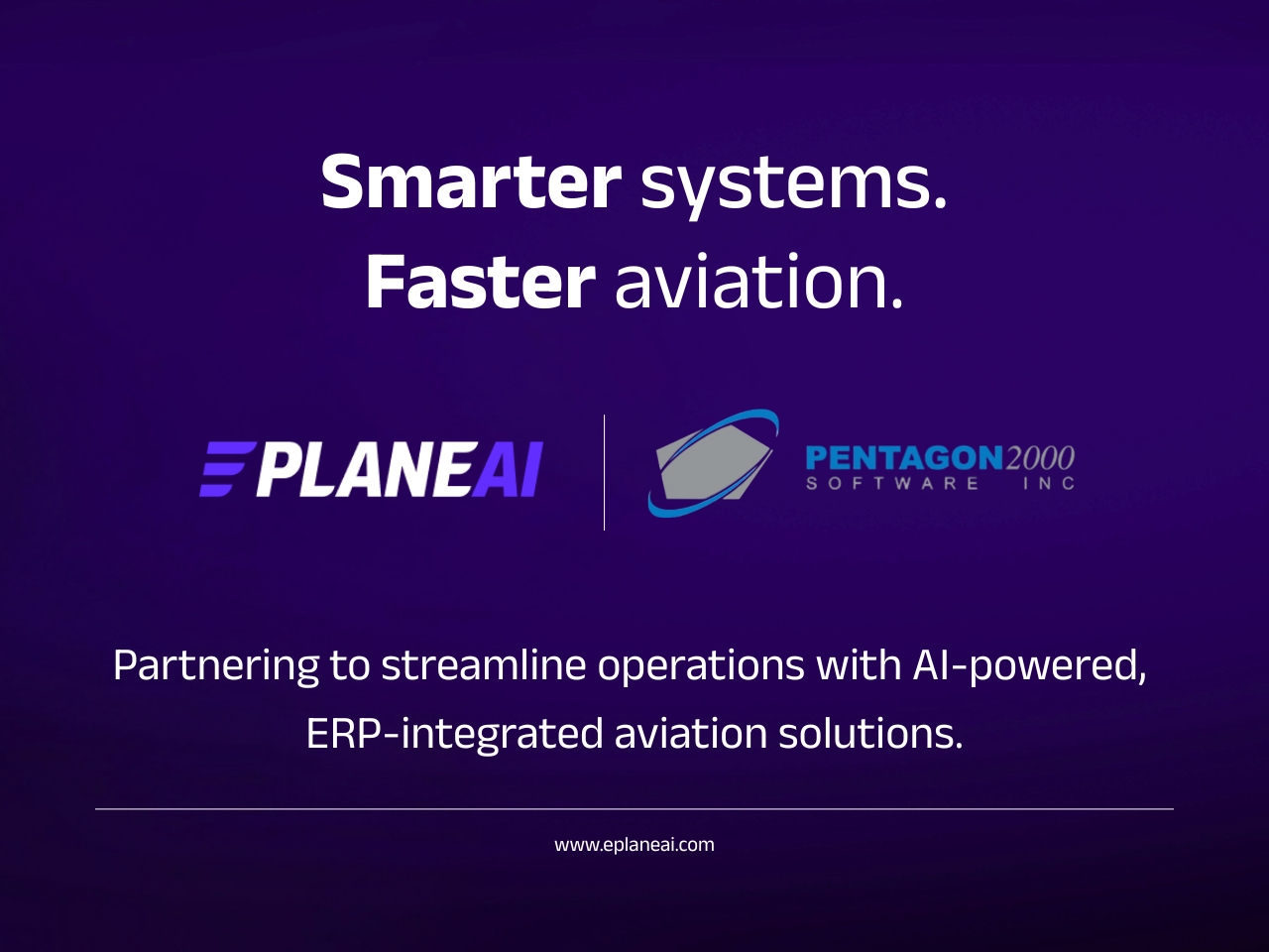 Pentagon 2000 & ePlane AI Partnership Announcement