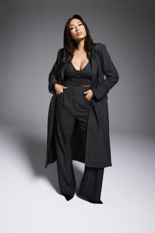 Find this season's must-have looks from the Jeannie Mai x I.N.C. collection, exclusively at Macy's; Jacket, Top and Pants, $69.50 - $119.50 (Photo: Business Wire)