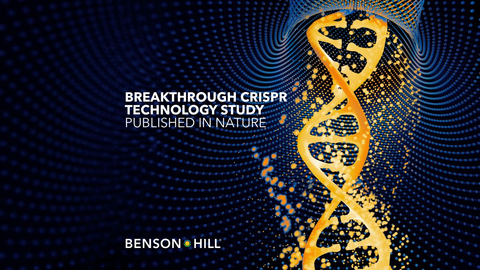 A groundbreaking research study by a team that included scientists from Benson Hill, Inc., has been published this month in Nature, the world’s leading multidisciplinary journal, highlighting a new mechanism for Clustered Regularly Interspaced Short Palindromic Repeats (CRISPR) technology. (Photo: Business Wire)