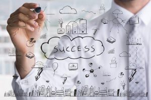 businessman drawing keys success 1 The Importance of Goal-Setting for Entrepreneurial Success