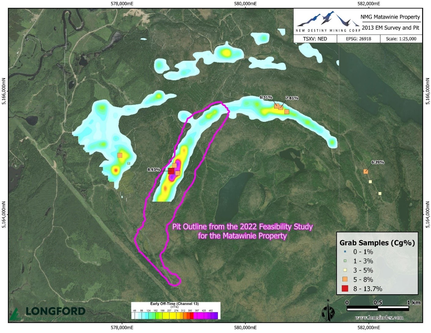 New Destiny Mining Corp., Monday, March 6, 2023, Press release picture
