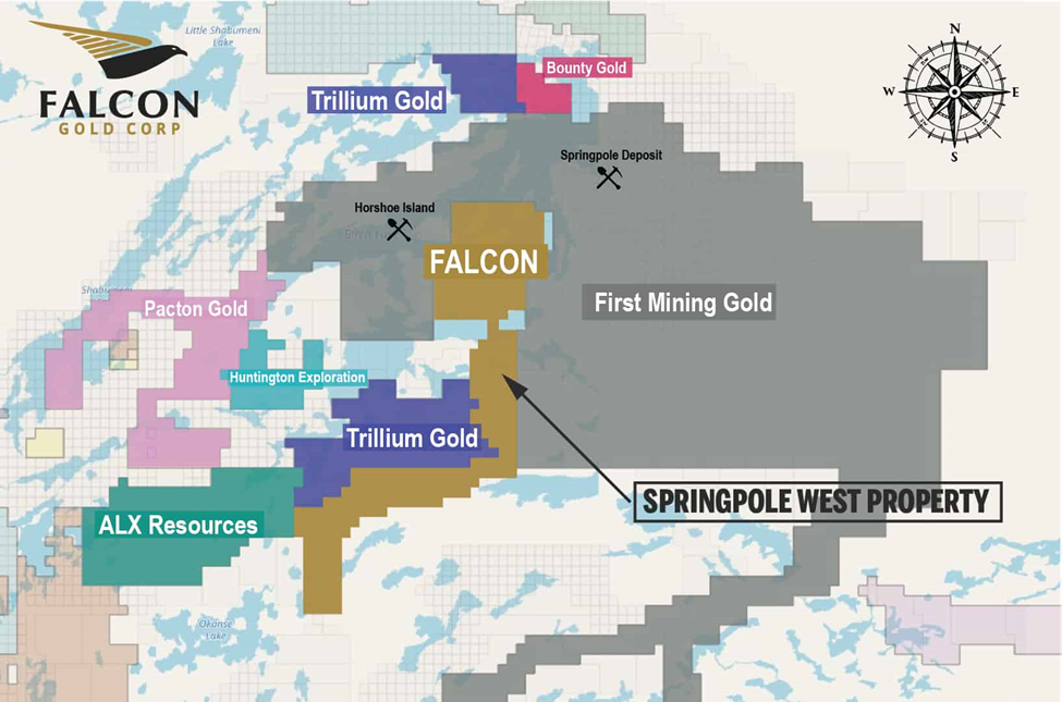 Falcon Gold Corp, Tuesday, June 20, 2023, Press release picture