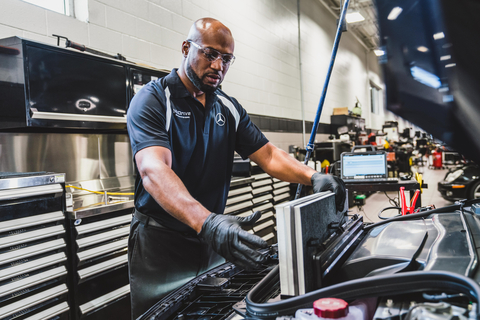 Mercedes-Benz USA Introduces National Technician Training and Development Programs to Help Students Jumpstart Careers in the Automotive Industry (Photo: Mercedes-Benz USA)