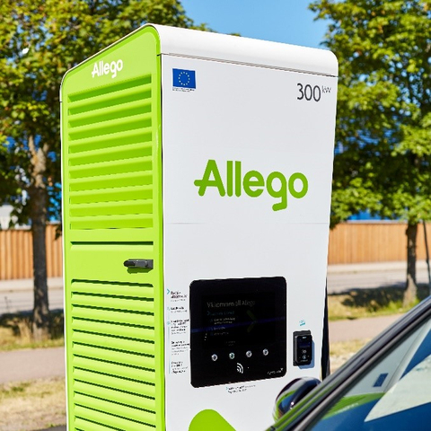 Allego 150 kW fast charging station (Photo: Business Wire)