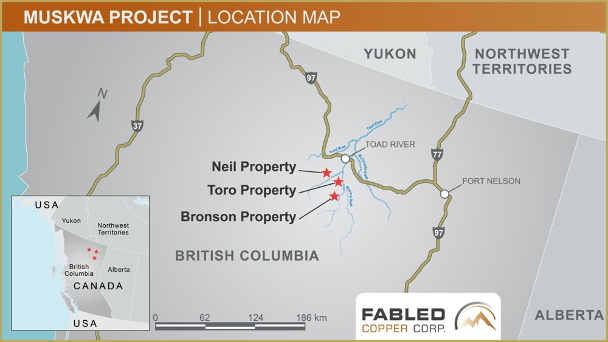 Fabled Copper Corp., Wednesday, June 29, 2022, Press release picture