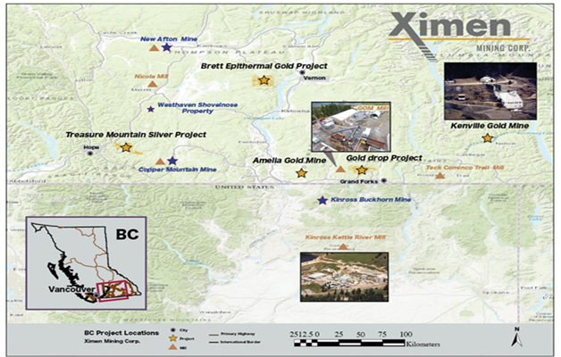 Ximen Mining Corp, Friday, August 11, 2023, Press release picture