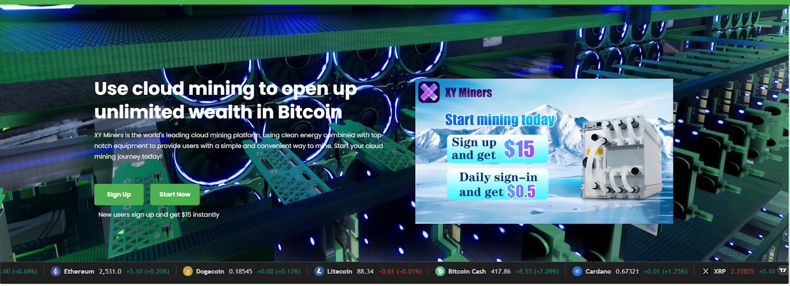 XY Miners: Mine Bitcoin and Dogecoin without Equipment, Unlock Passive  Income - The Globe and Mail