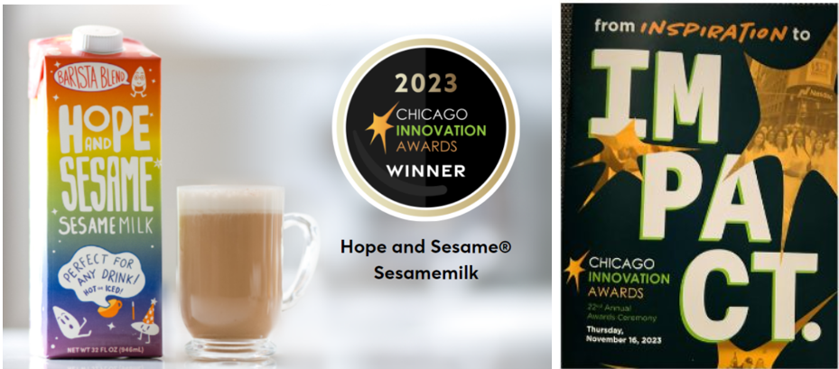 A cup of coffee with a labelDescription automatically generated