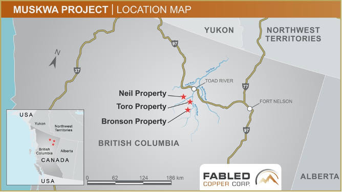 Fabled Copper Corp., Wednesday, June 15, 2022, Press release picture