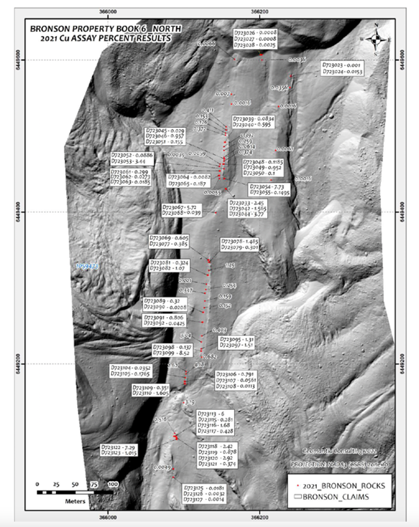 Fabled Copper Corp., Wednesday, June 15, 2022, Press release picture