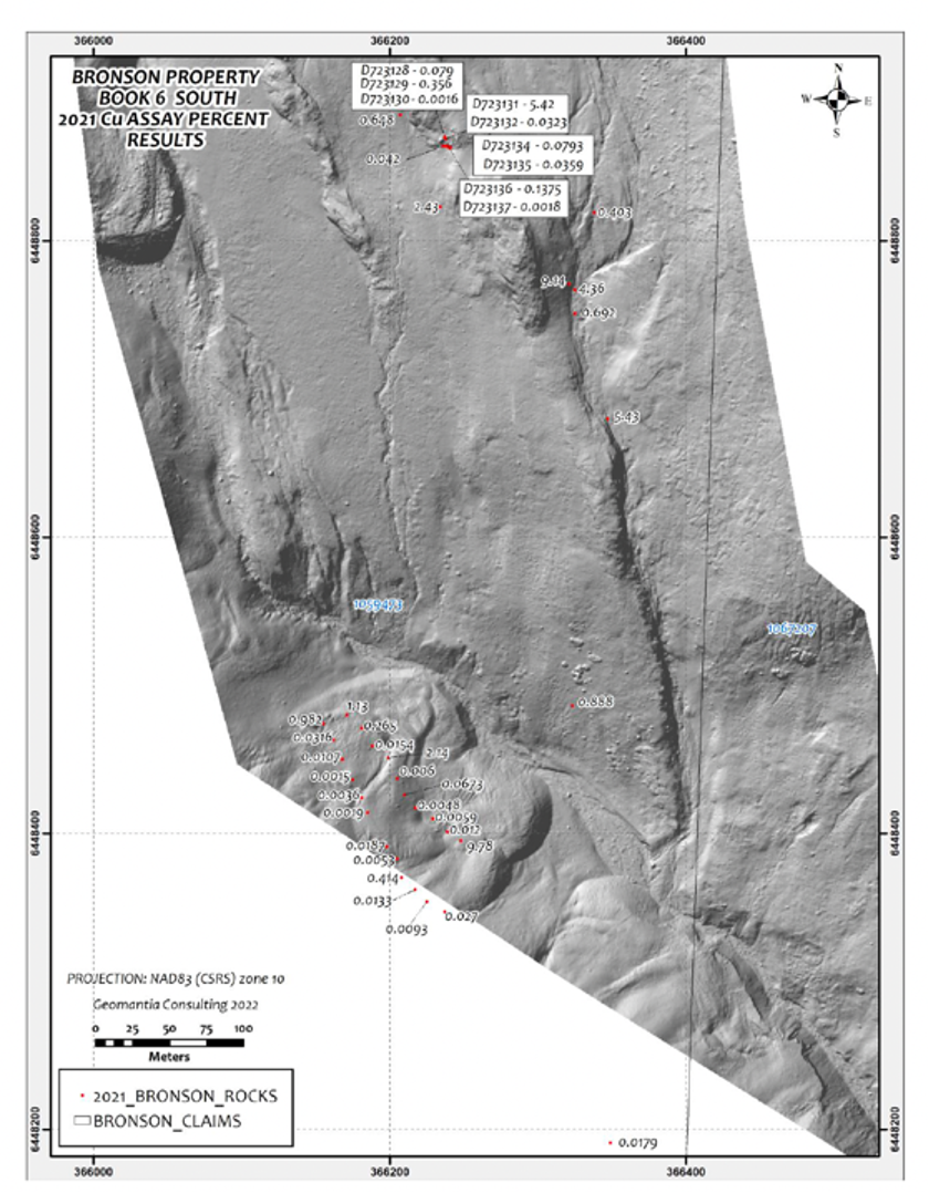 Fabled Copper Corp., Wednesday, June 15, 2022, Press release picture