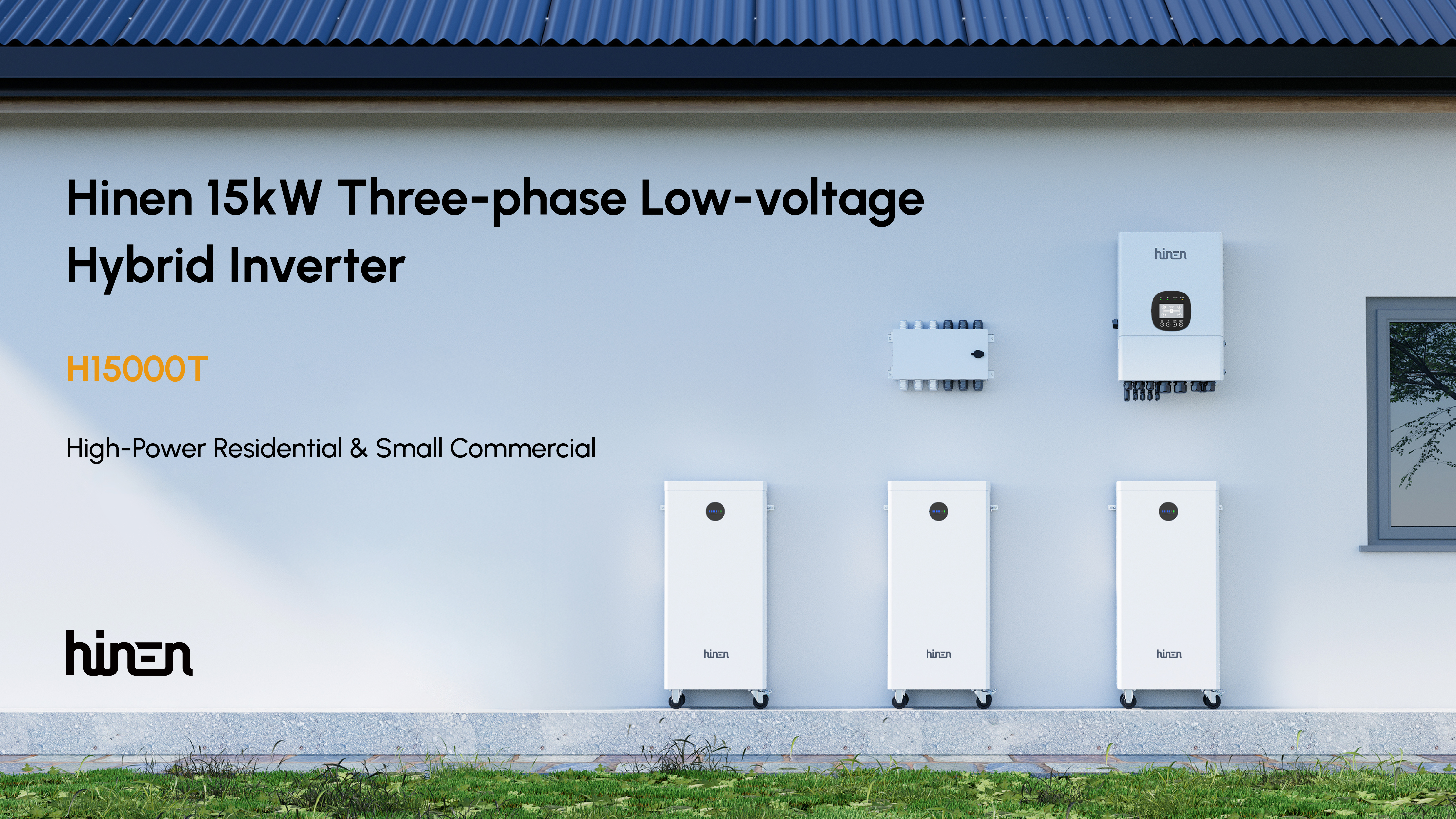 Hinen 15kW Three-phase Low-voltage Hybrid lnverter