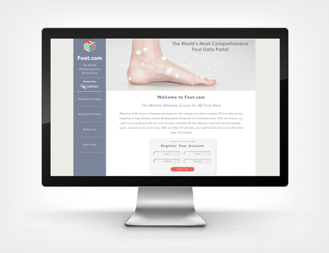 Foot.com homepage (Photo: Business Wire)