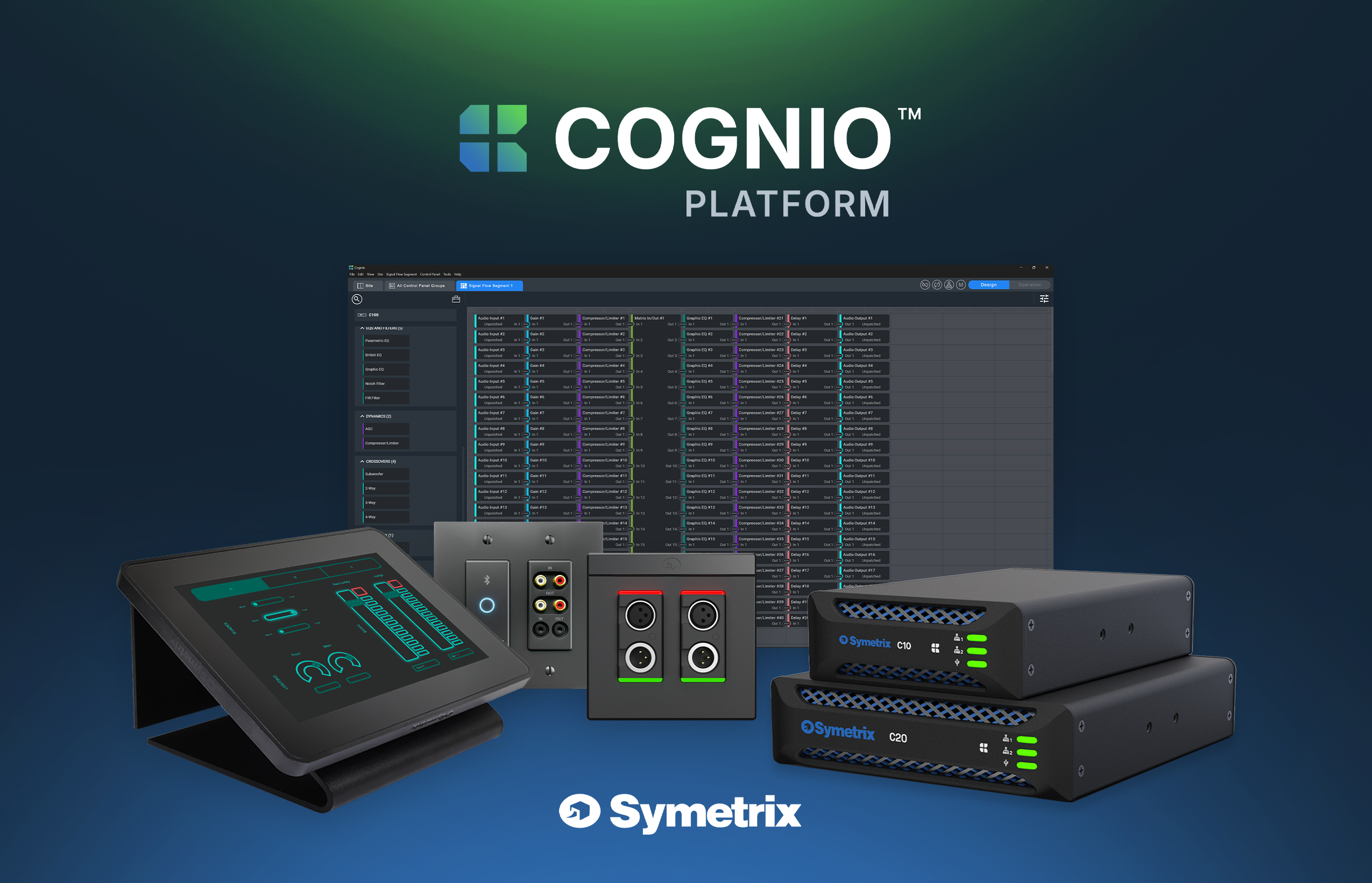 Symetrix Unveils Cognio: The Next-Generation Audio, Video, and Control  Platform