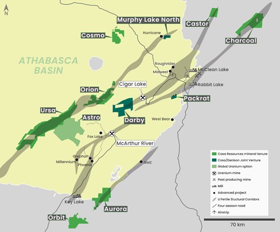 266777 b2e5202204c1c963 003 Cosa Identifies Over 25 km of Prospective Conductive Strike Length at the Astro Uranium Project, Athabasca Basin, Saskatchewan