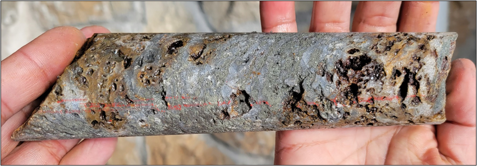 Lucky Minerals Inc., Tuesday, February 7, 2023, Press release picture