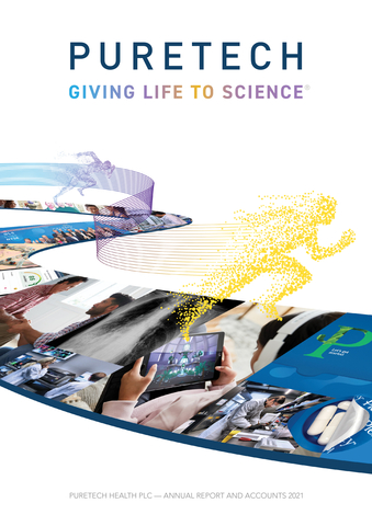 PureTech announces Annual Results for year ended December 31, 2021. Company to host a webcast and conference call at 9:00am EDT on April 26, 2022. (Graphic: Business Wire)