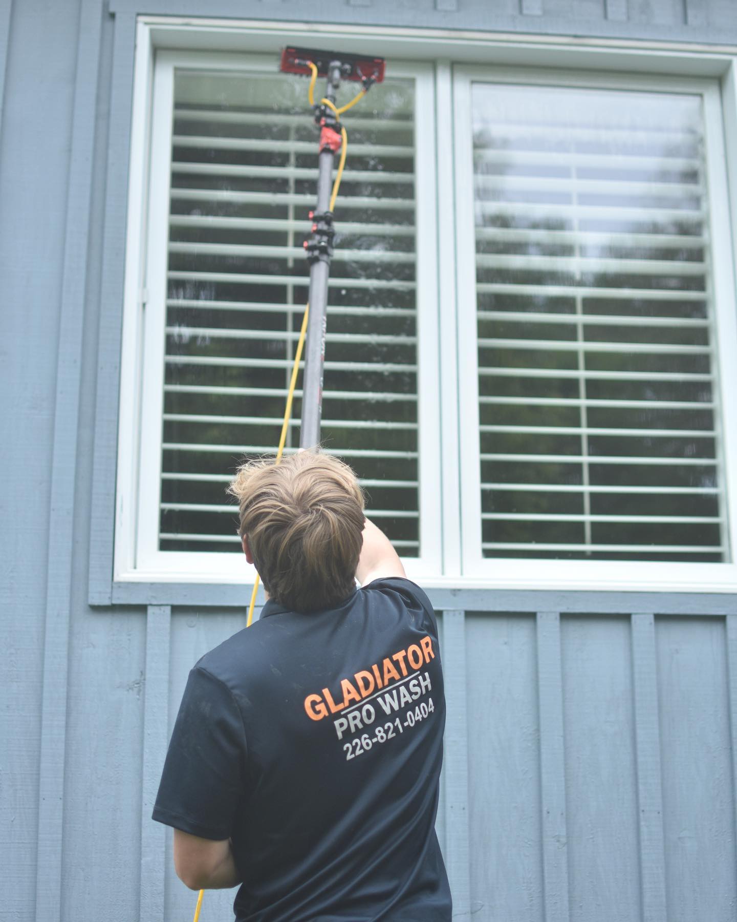 Gladiator Pro Wash Setting the Standard for Exceptional Window