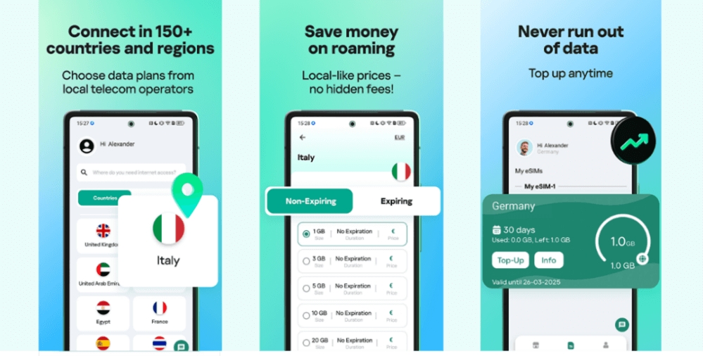 BNESIM Powers Kaspersky’s Entry into Mobile Connectivity with Kaspersky eSIM Store App