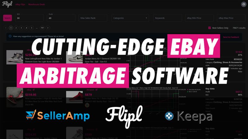 Flipl Unveils Advanced Features for Profitable eBay to Amazon Arbitrage ...