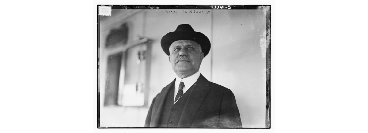 Daniel Guggenheim, photographed on August 6, 1913. (Photo: Bain News Service Collection/Library of Congress)