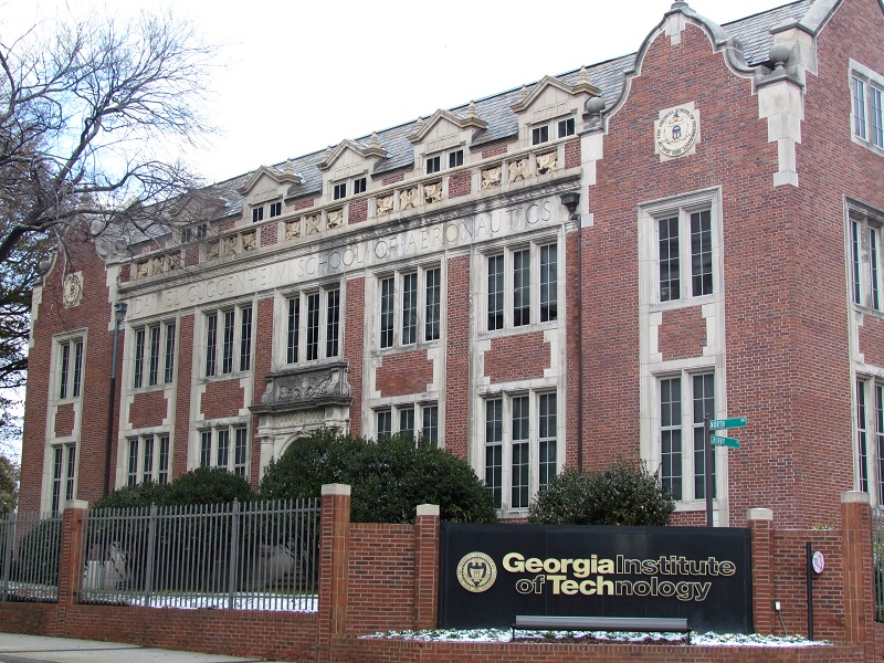 The original Georgia Tech aeronautical engineering school is one of seven aeronautical engineering schools donated by Daniel Guggenheim. (Photo: Jsimms3/commons.wikimedia.org)