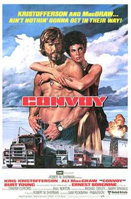 A poster advertising the movie Convoy. (Image: fair use/Wikipedia.org)