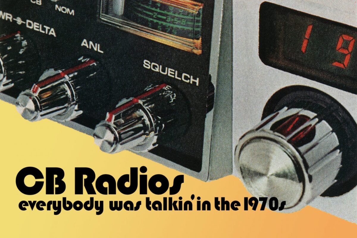 The 1970s-80s were the heyday of CB radios. (Image: clickamericana.com)