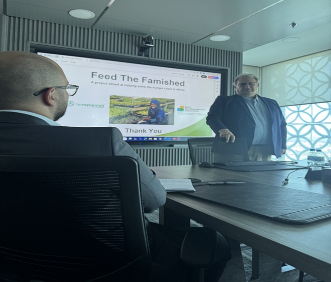 Easy Environmental Solutions, Inc. (DUTV) CEO Mark Gaalswyk Presenting to the TAQAT Initiative in Qatar