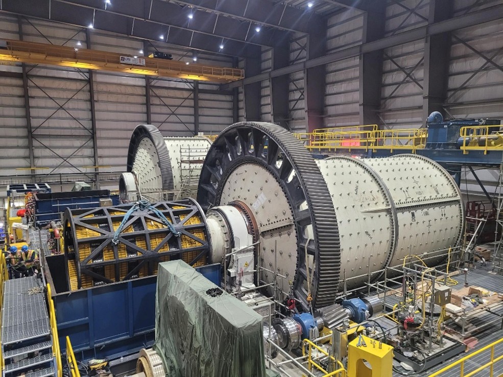 SAG and Ball Mill - April 2025