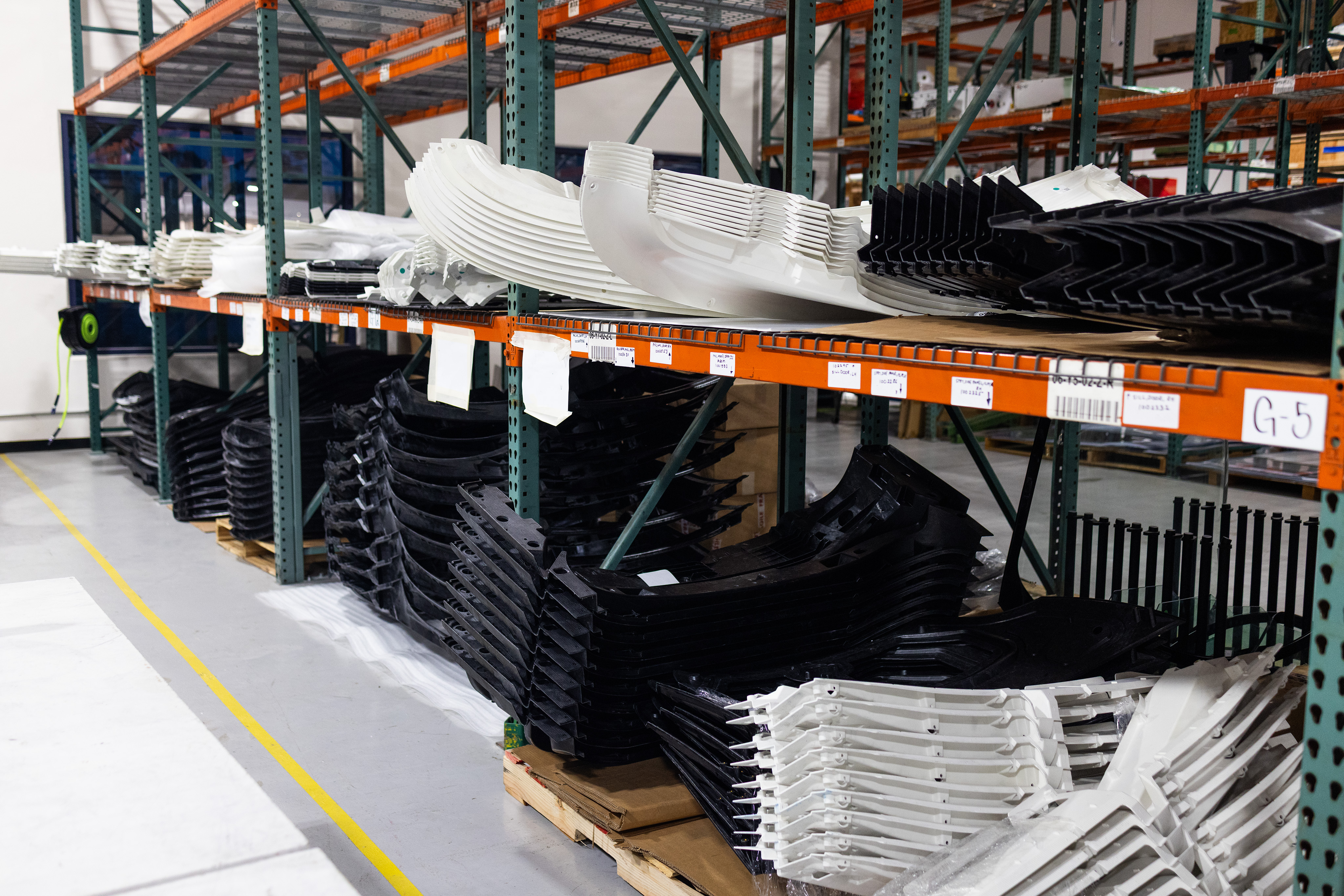 BinC parts ready to be assembled