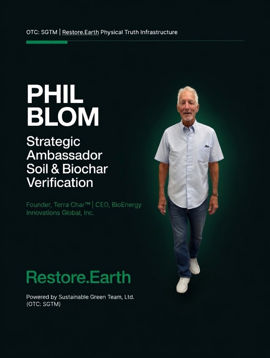 Founder of Terra Char™ | CEO of BioEnergy Innovations Global, Inc.