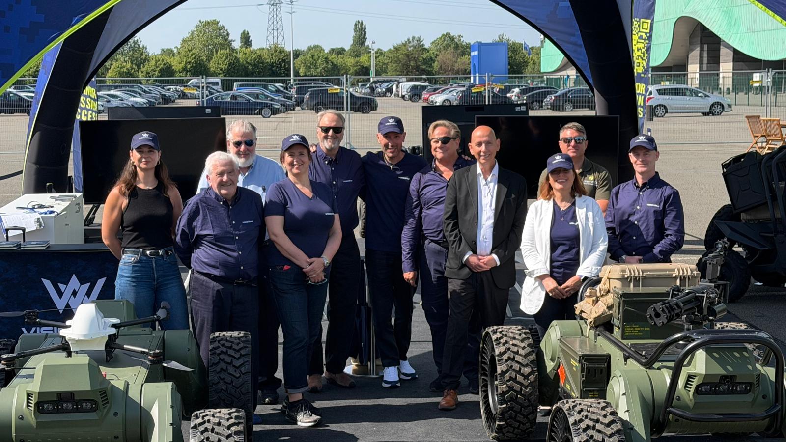 Caption: VisionWave’s eleven-person team, including five directors and one Advisory Board member