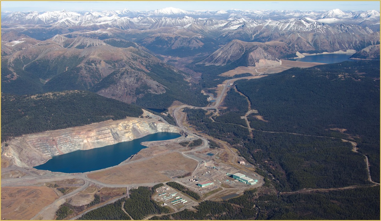 Kemess tailings storage using the previously mined pit as well as an existing tailings facility, which is capable of expansion.